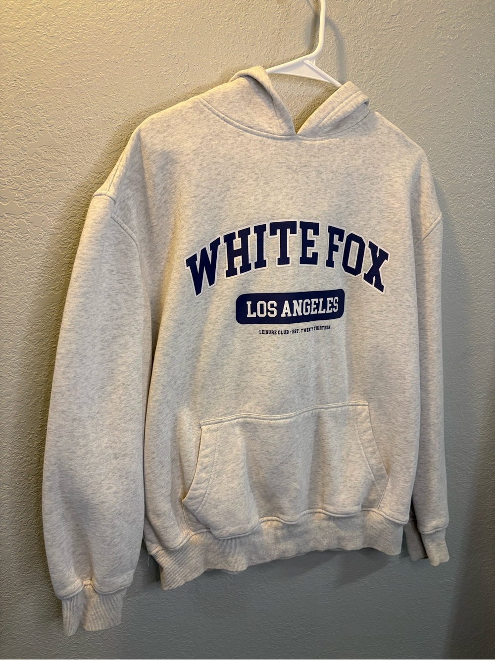 White fox Hoodie